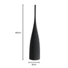Vase haut noir