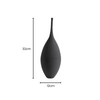 Vase haut noir