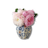 Vase bleu et blanc