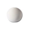Vase boule blanc