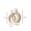 Vase céramique blanc