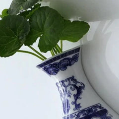 Vase Mural Céramique Bleu