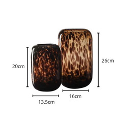 Vase Design Léopard