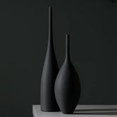 Vase Haut Noir