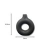 Vase Noir Mat