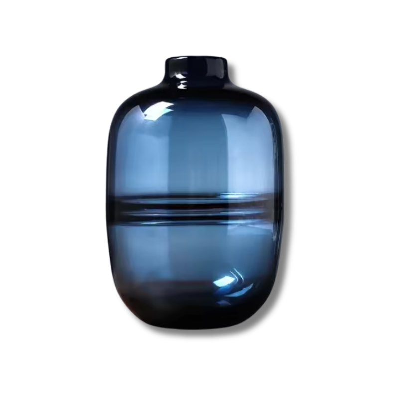 Vase Bleu Verre