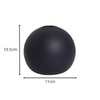 Vase Boule Noir