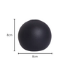 Vase Boule Noir