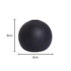 Vase Boule Noir