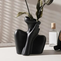 Vase Buste Femme Noir