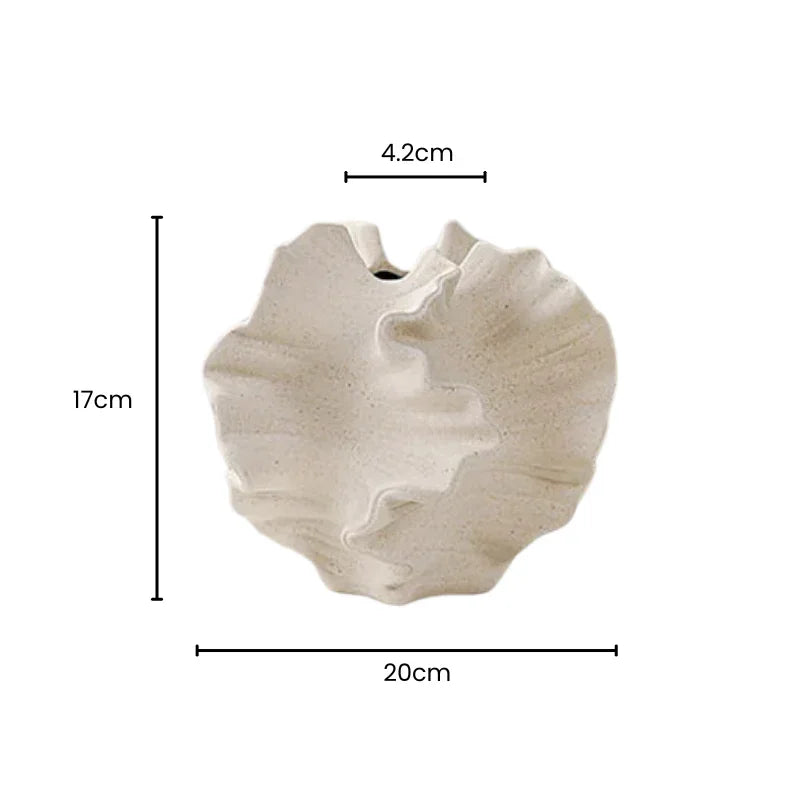 Vase Céramique Beige