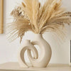 Vase céramique blanc