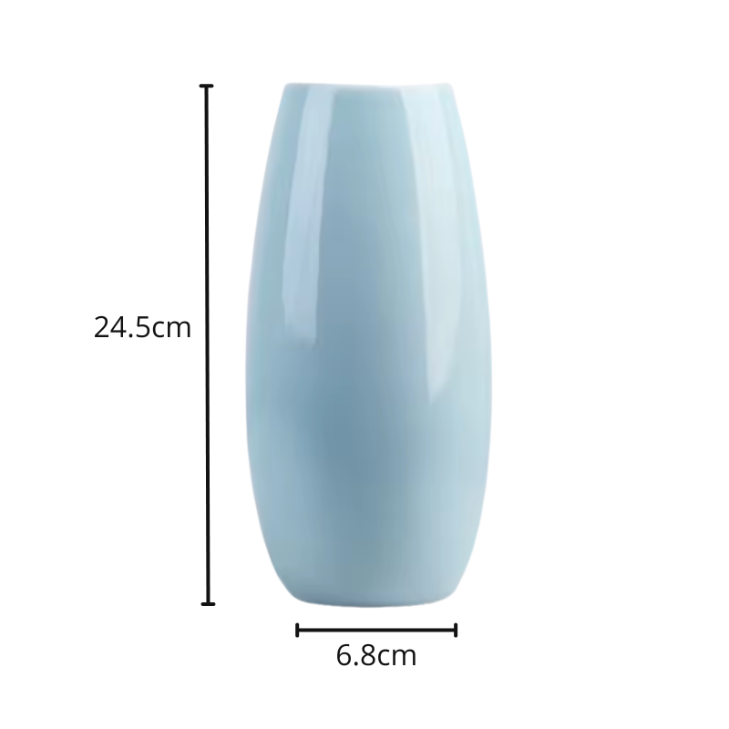 Vase Bleu Céramique