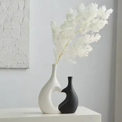 Vase Moderne Noir