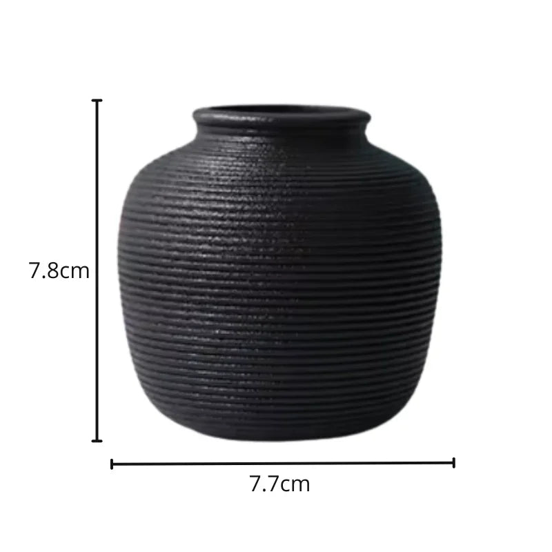 Vase Noir Petit