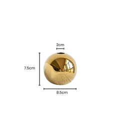 Vase Boule Doré