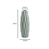 Vase strié